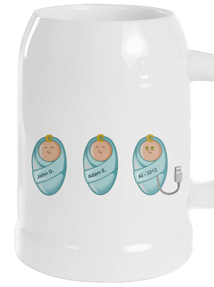 AI baby polliter White