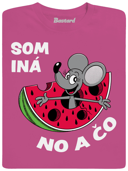 Som iná detské tričko Fuchsia