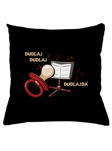Dudlajdá vankúš Black