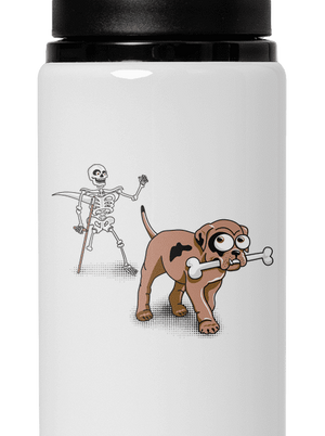 Kostlivec flaša na vodu White