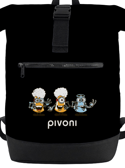 Pivoni batoh Black
