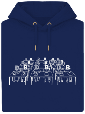 Cimrman: Debil, blbeček unisex mikina premium Navy