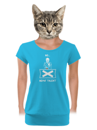 dámske tričko s lemom