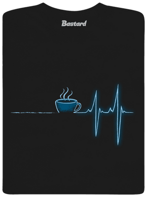 Coffee help pánske tričko Black