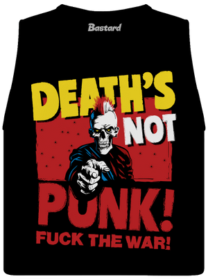 Death's not punk dámske tielko voľné Black
