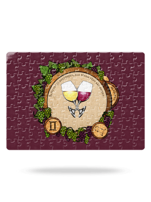 Vínny horoskop: Blíženec puzzle White