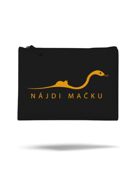 Nájdi mačku taštička Black