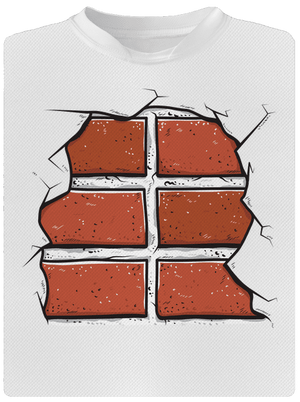 Tehly pánske športové tričko White