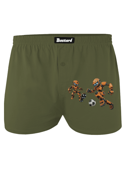 AI futbal pánske trenky Khaki