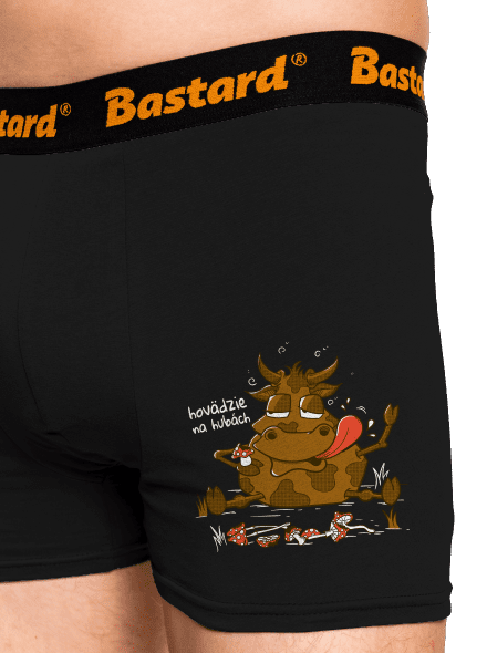 Hovädzie na hubách boxerky Black