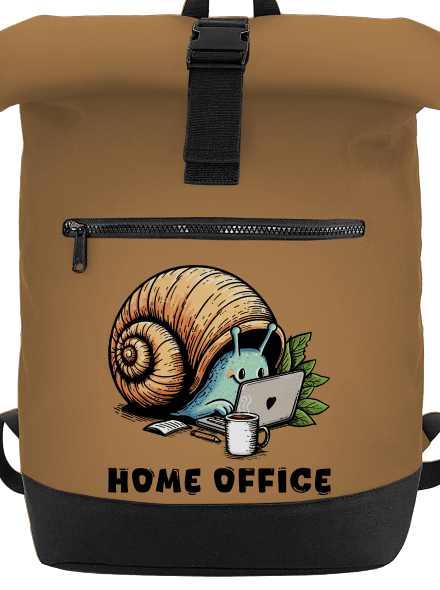 Slimákov home office batoh Caramel