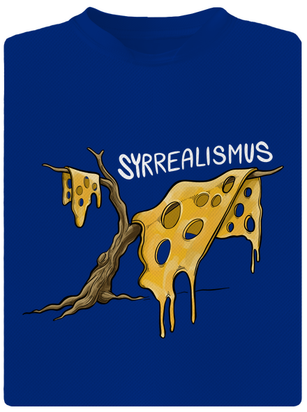Syrrealismus pánske športové tričko Royal Blue Mal