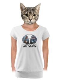 dámske tričko s lemom