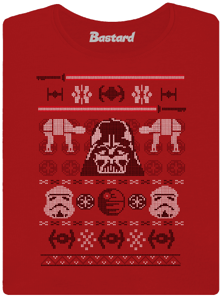Vader na svetri dámske tričko Red Mal