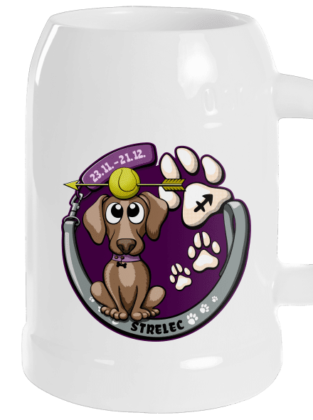 Psí horoskop: Strelec polliter White
