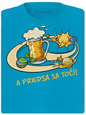 A predsa sa točí! dámske športové tričko Blue Atol