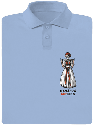 Hanácká Kisselka pánska polokošeľa Sky Blue Mal