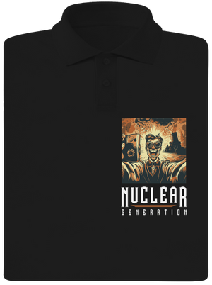Nuclear generation pánska polokošeľa Black