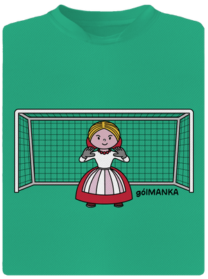 Gólmanka pánske športové tričko Mint Mal