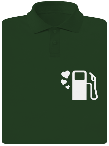 Plnú prosím pánska polokošeľa Bottle Green Mal