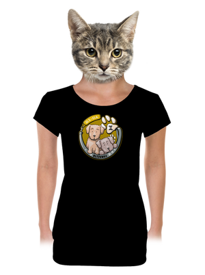 dámske tričko s lemom