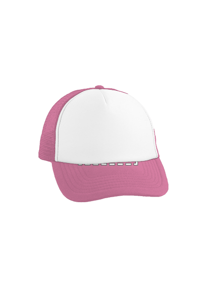 Vlastná potlač šiltovka truckerka Fluorescent Pink cap
