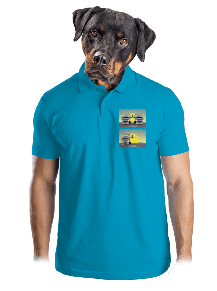 Chuck & Truck pánska polokošeľa Blue Atol