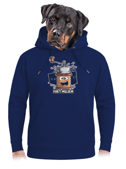 Mlynček unisex mikina premium Navy