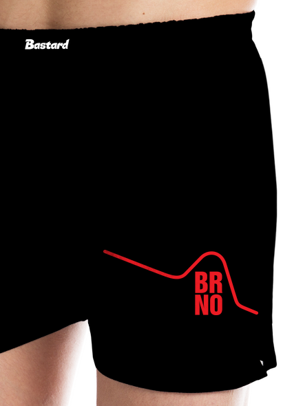 Brno pánske trenky Black