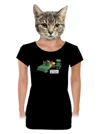dámske tričko s lemom
