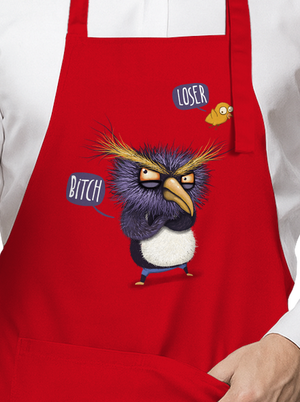 Tučniak nelieta zástera Red