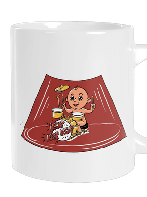 Bubeníček veľký hrnček White