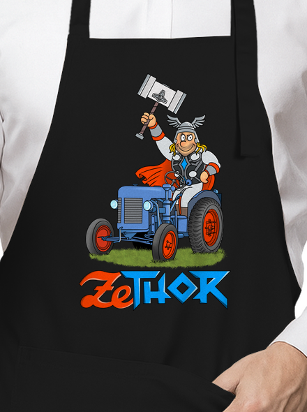 ZeThor zástera Black