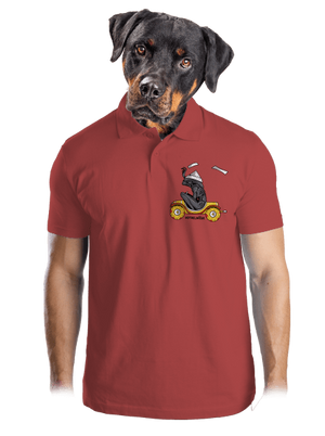 Votrelníček pánska polokošeľa Burgundy