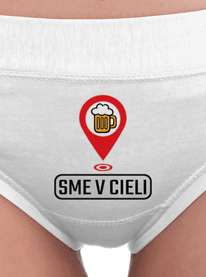 Sme v cieli dámske nohavičky White