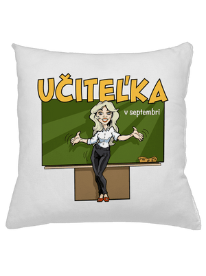Učitel'ka v septembri vankúš White