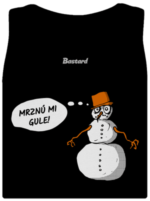 Mrznú mi gule dámske tielko klasické Black