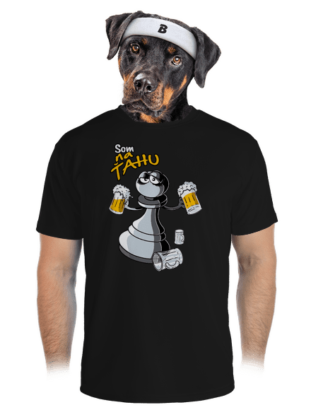 Na ťahu pánske športové tričko Black