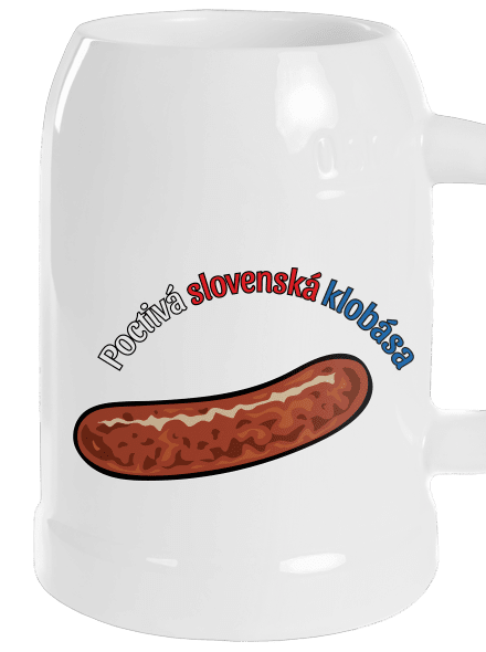 Poctivá buchta a klobása polliter White