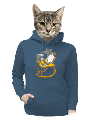 dámska mikina klokanka