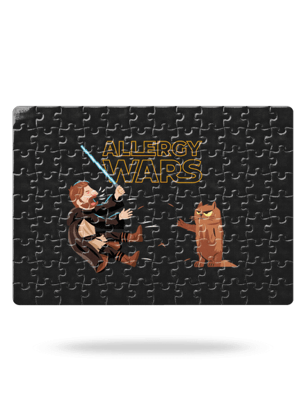 Allergy Wars puzzle White