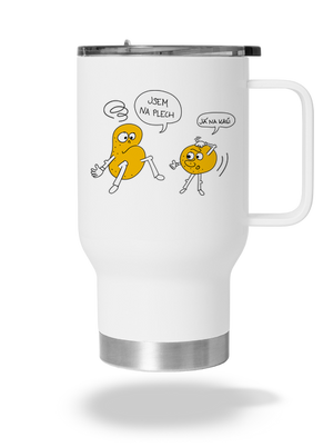 Opité zemiaky termohrnček White