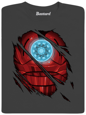 Ironman pánske dlhý rukáv Dark Grey
