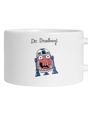 Dr. Droidberg hrnček makronka White