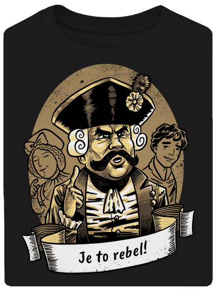 B14: S čerty nejsou žerty unisex tričko oversized Black