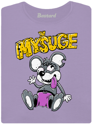 Myšuge dámske tričko s lemom Lavender