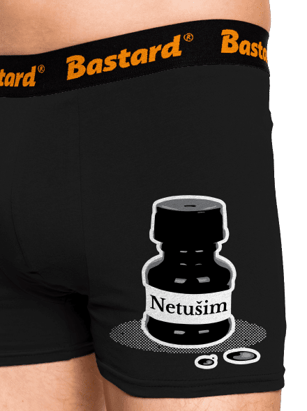 Netušim boxerky Black
