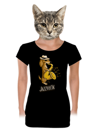 dámske tričko s lemom