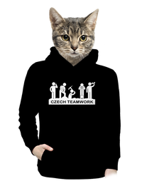 dámska mikina klokanka