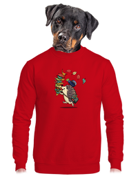 unisex mikina bez kapucne